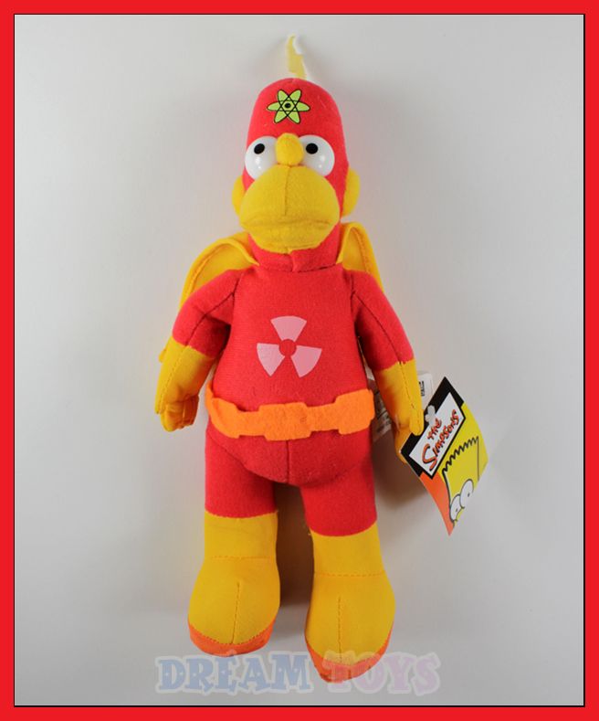 Homer Simpsons as Radioactive Man plush doll   10.5  