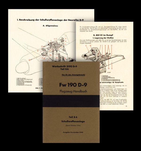 WW2 German Focke Wulf Handbuch Teil 08A   Fw190 D9  