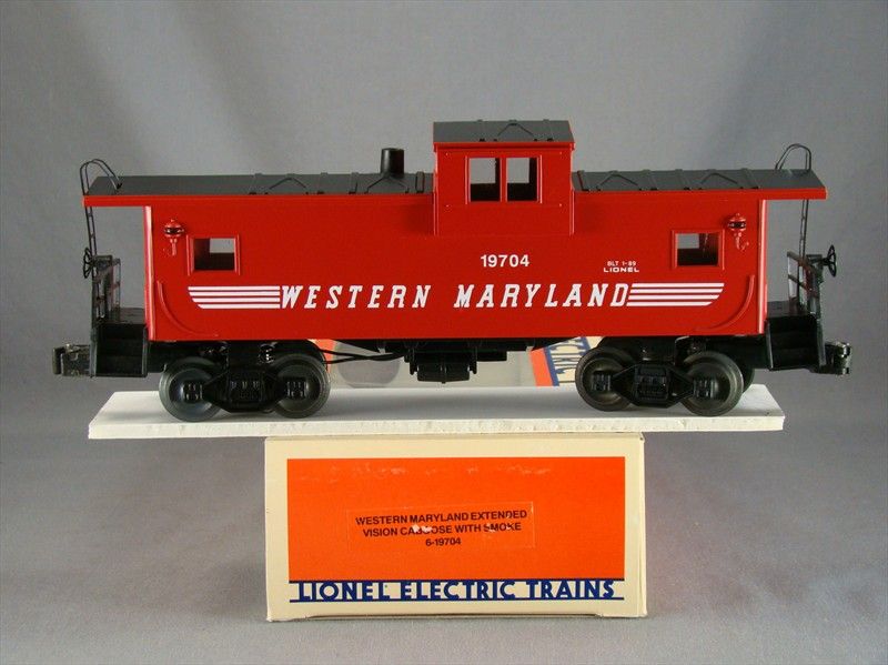 DTD   O SCALE   LIONEL 6 19704 EXTENDED VISION CABOOSE WESTERN 