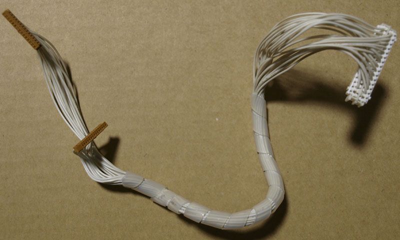 IBM 4610 SERIES THERMAL PRINTHEAD CABLE PN 30L6442  