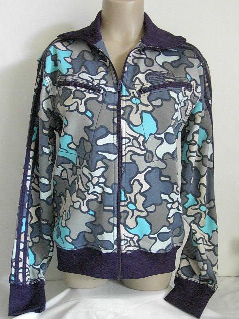 Adidas Safety Camo Tracksuit Zip Front Jacket Top M  