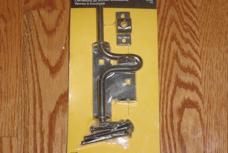 Stanley Black Finished Slide Action Bolt 76 0815  