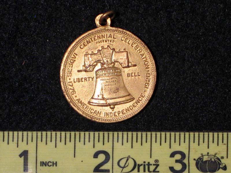 1926 U.S. Sesquicentennial Token / Pendant Betsy Ross House  