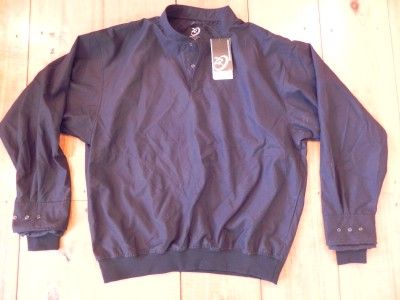 Zero Restriction Mens Golf Jacket WINDSHIRT Blk XL NWT  