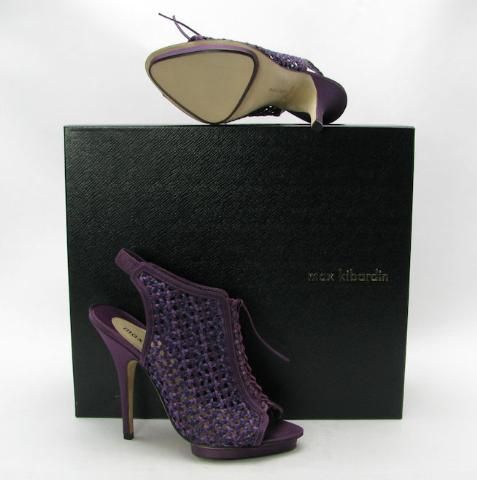 NEW $1095 MAX KIBARDIN PURPLE SANDAL  