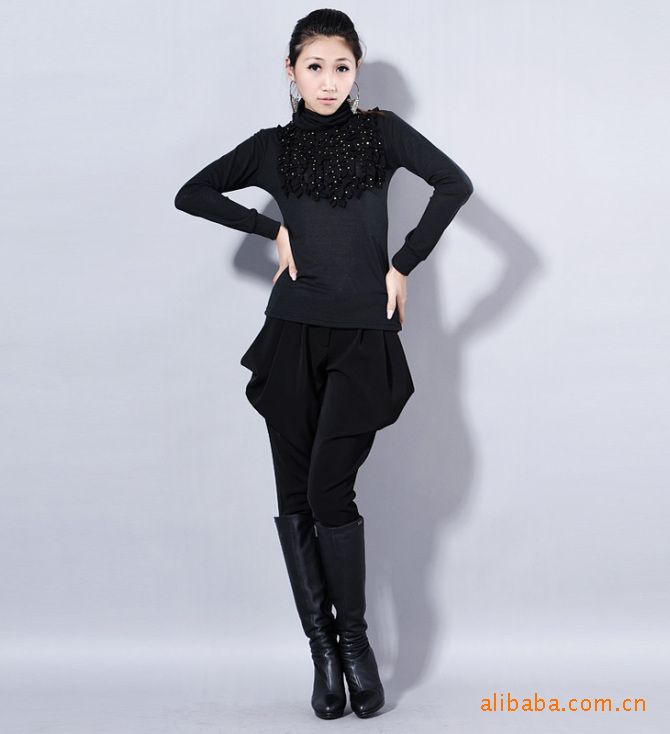 CASUAL SLIM HAREM LONG PANTS TROUSERS 1344  