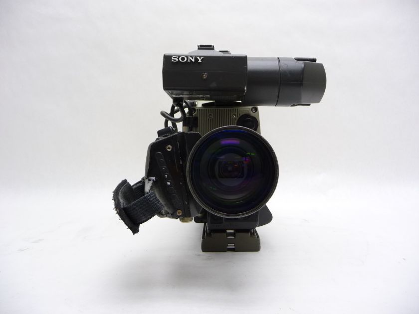 SONY DXC M7 DXF M7 13X BVP 3 TV BROADCAST STUDIO 3CCD VIDEO CAMERA 