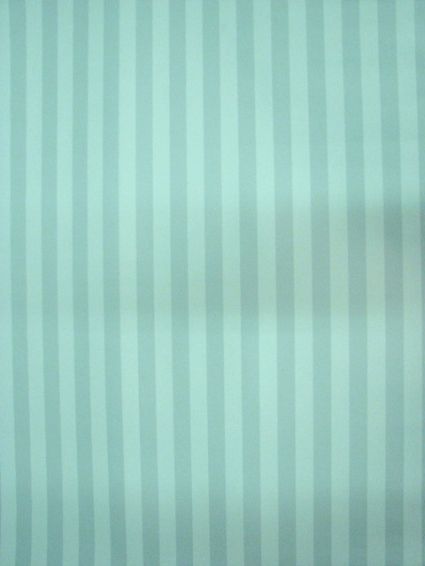 Double Rolls Green Stripe Vinyl Wallpaper Unpaste NEW  