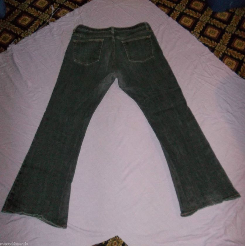 Gap Flare Stretch Jeans 16R 98% Cotton 2% Spandex Made in Hong Kong 