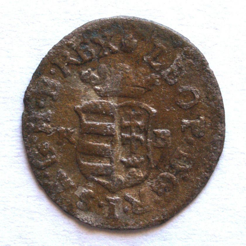 HUNGARY MEDIEVAL HAMMERED DUARIUS 1701 BILLON 14mm  