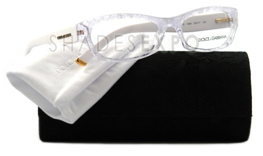   DOLCE&GABBANA D&G DG Eyeglasses DG 3115 WHITE 1896 DG3115 AUTH  