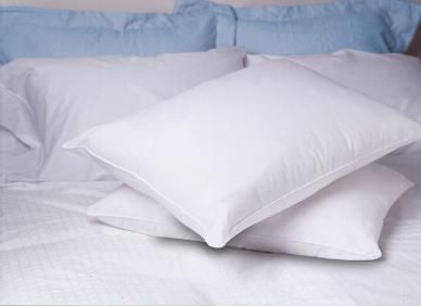 Qty 2   King 20 X 36 White Goose Down Pillows 60oz.  