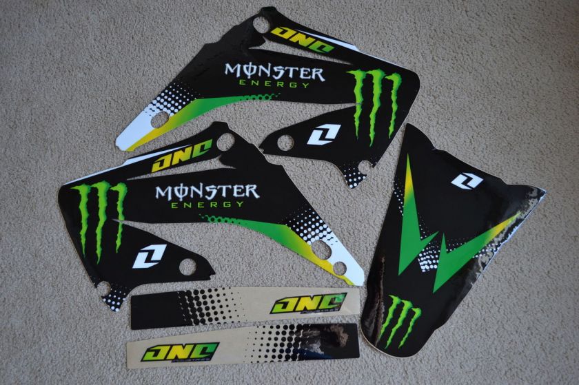 ONE INDUSTRIES MONSTER GRAPHICS HONDA CR125 CR250 2002 2008  