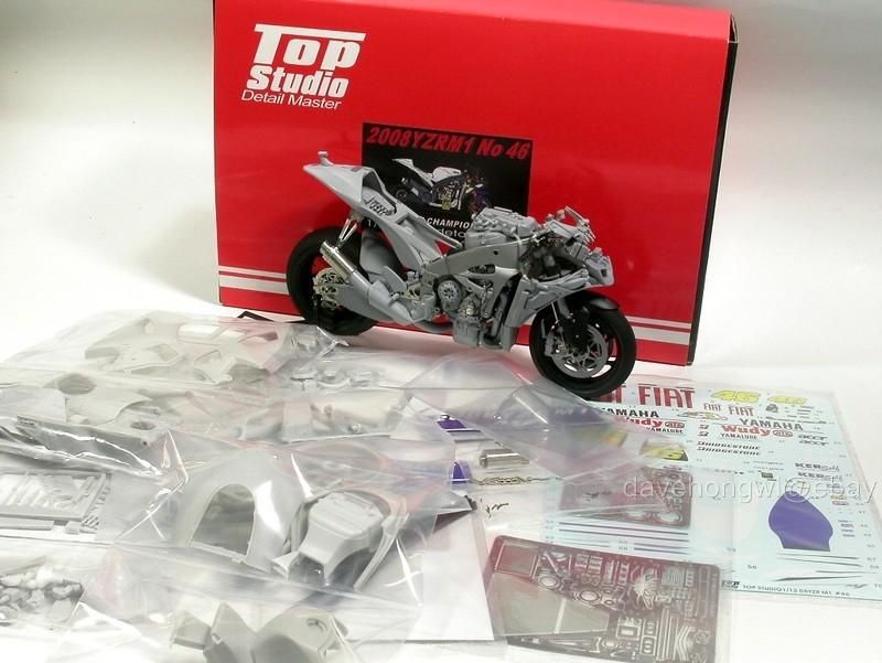 TOP STUDIO 1/12 YZR M1 08 Detail Set for TAMIYA YAMAHA  