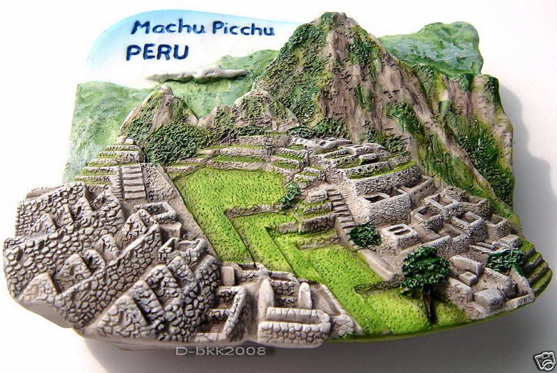 Machu Picchu,Peru,fridge Magnet, 7 Wonders of the World  