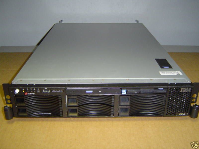 IBM xSERIES 345 eSERVER SERVER 2.8GHz XEON 8670 61X 2U  