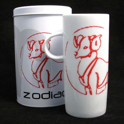 Gift S & P Zodiac Birth Sign Mug in Gift Tin   Aries  