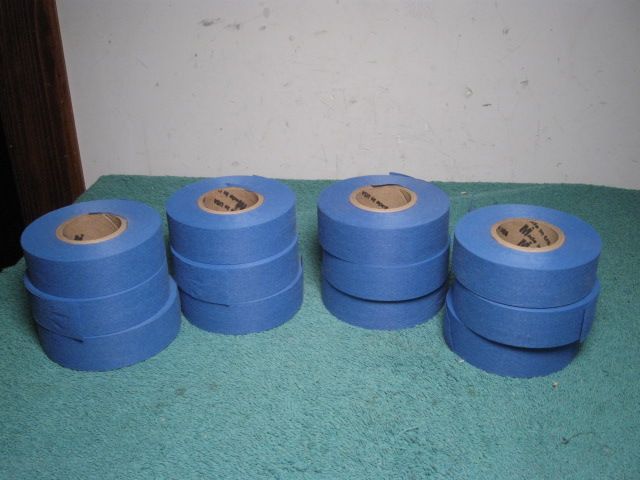 12) Rolls Blue Flagging Surveyors/ Loggers Ribbon Tape  