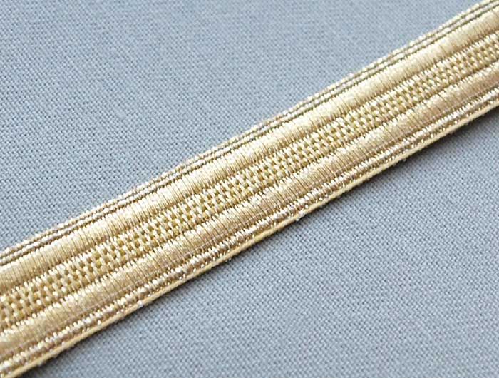 Yards. Gold Braid Trim. For Vestment, Chasuble, Military Uniform 