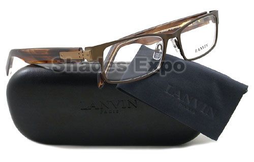 NEW LANVIN EYEGLASSES LV 3136 BRONZE C02 OPTICAL AUTH  