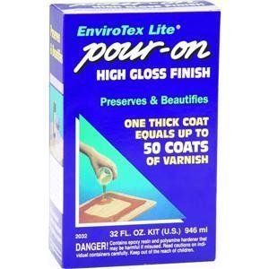 Envirotex Lite Pour On Resin High Gloss 32oz  