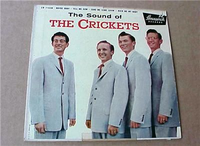 The Sound Of The CRickets EP Jacket ONLY  