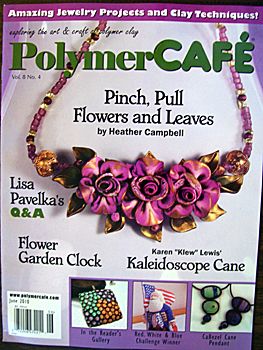 PolymerCAFE Polymer Cafe Clay Magazine New June 2010 