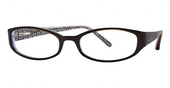 NEW COACH ANNABEL 530 52 18 BROWN 210 EYEGLASSES  