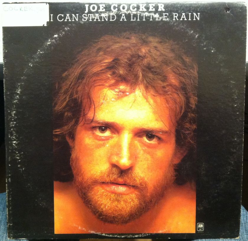 JOE COCKER i can stand a little rain LP promo WLP VG+  