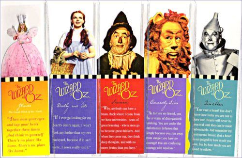 The Wizard of Oz Characters Bookmarks  