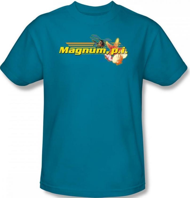   SIZES Magnum P.I. PI Hawaii Logo Title TV Show T shirt top  