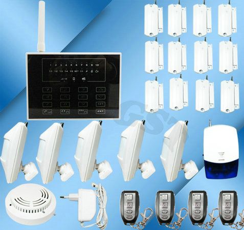 OFF Wireless Home Security Touch Keypad GSM Alarm System w wireless 