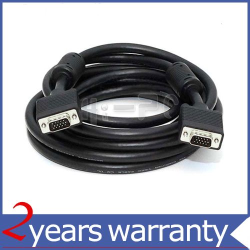 50ft HD15 SVGA Male to Male Super VGA Monitor Cable 50  