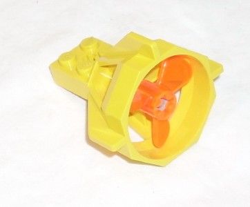 Legos Yellow Propellor Housing 6195/6175 Aquazone  