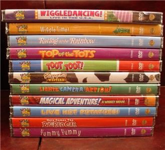 THE WIGGLES 22 DVD LOT ** ALL BRAND NEW & FACTORY SEALED ** RARE 