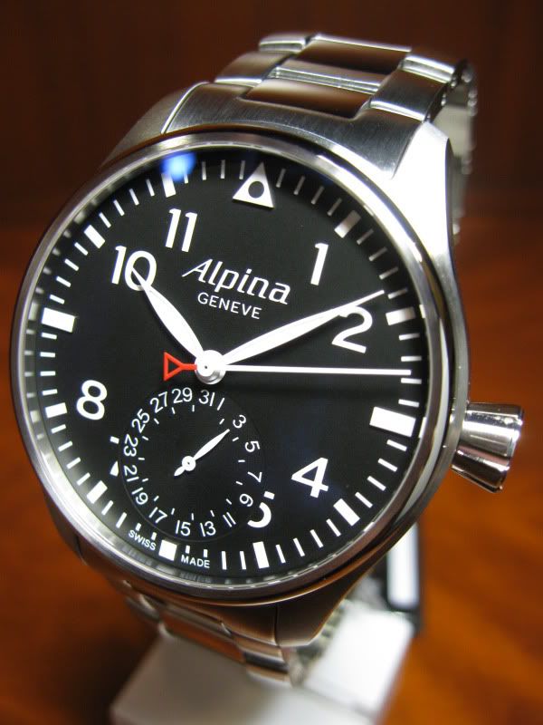 NEW Alpina Startimer Cessna Citation Mustang Automatic Mens Pilot 