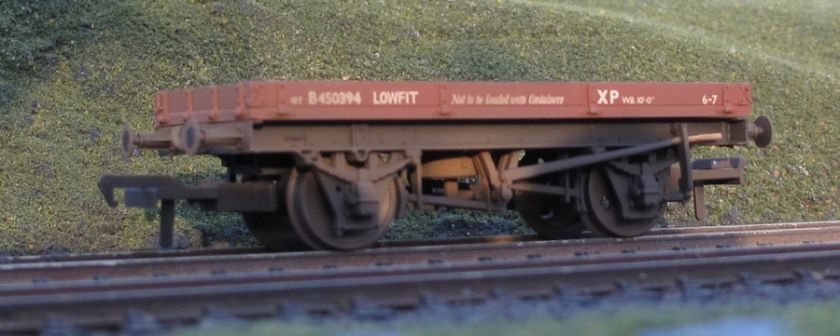 TMC 37 477B Bachmann 1 Plank Wagon BR Bauxite Weathered  