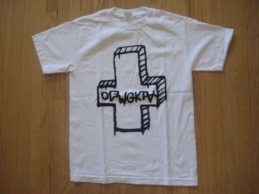 ODD FUTURE OFWGKTA CONCERT T SHIRT WHITE Sz.M  