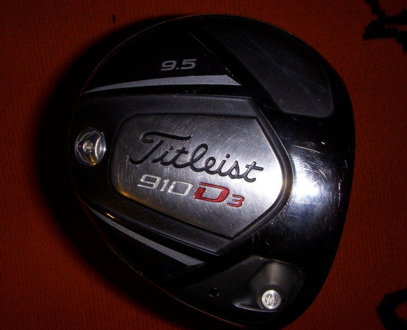 Titleist 910 D3 9.5* Driver RH Head Only    Surefit RBZ D2 R11S 910F 