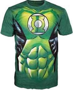 Shirt Tee GREEN LANTERN NEW Costume/Cosplay MEN/Adult  