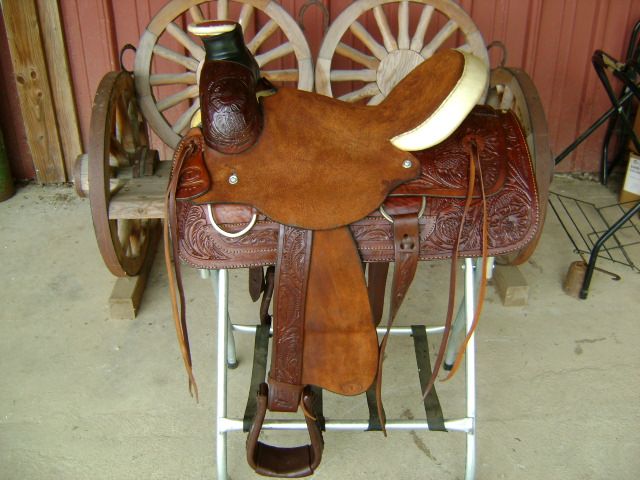 HEAVY DUTY 16 TEXAS SADDLERY WESTERN WADE ROPING ROPER LEATHER RANCH 