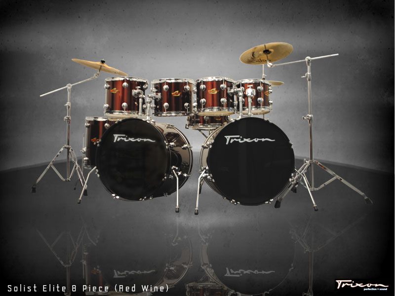 Trixon Elite Arena 8 Piece Drumset  