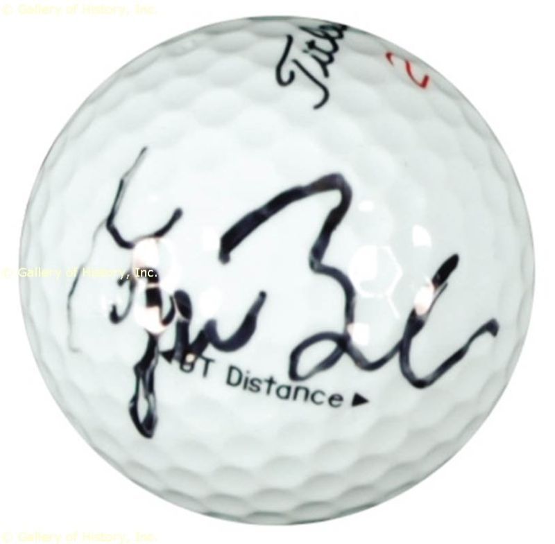 GEORGE W. BUSH   GOLF BALL SIGNED  