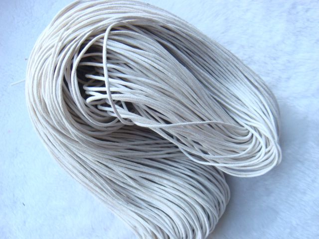 Waxed Cotton Cording Wax Bead Cord 2.0mm NE Mulit  