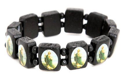 NEW MOON TWILIGHT BELLAS ST JUDE ECLIPSE WOOD BRACELET  