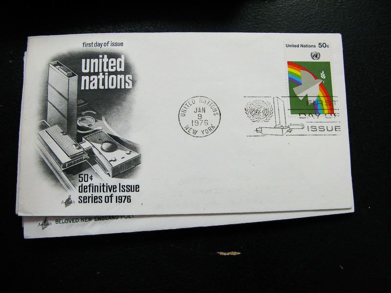 US 550 First Day Covers Cachet Addressed  