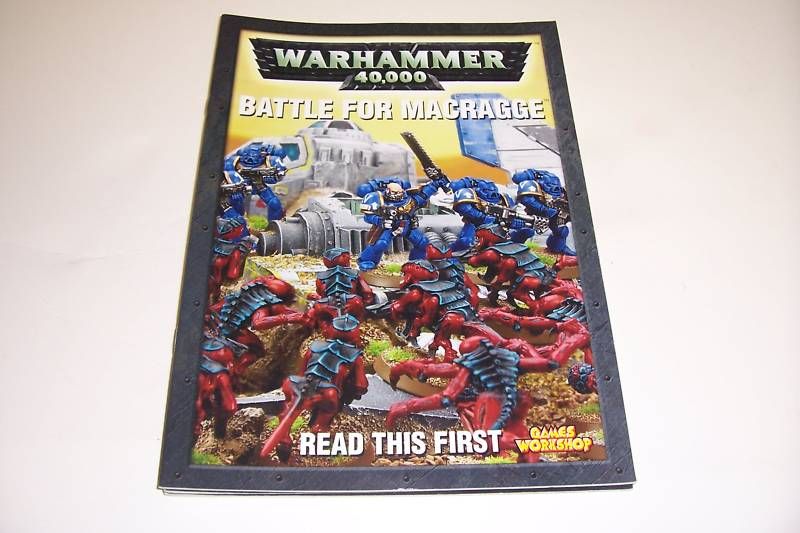 Battle for Macragge Book   Warhammer 40K   Very Good  