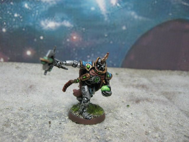 Warhammer 40K DPS painted Necron Overlord NE003  