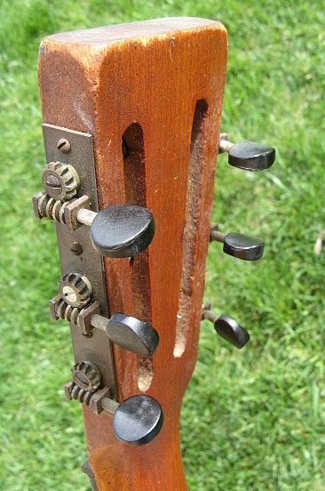 Antique Vintage Columbia Parlor Acoustic Guitar  