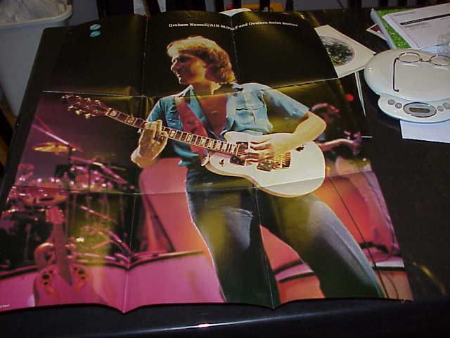 VINTAGE OVATION GUITAR BASS CATALOG POSTER AIR SUPPLY VIPER PREACHER 